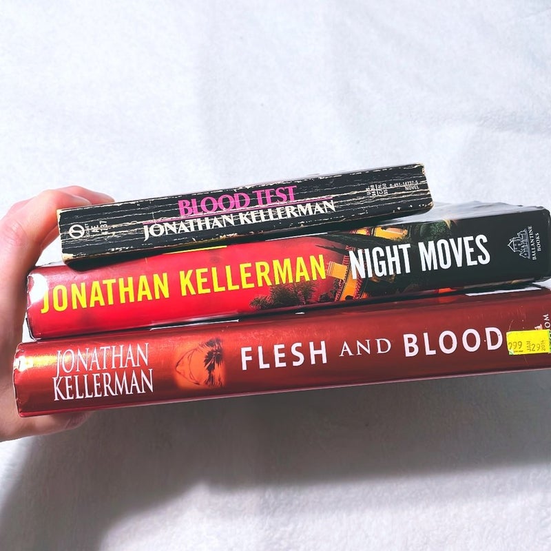 Jonathan Kellerman 3 Book Hardcover Paperback Bundle