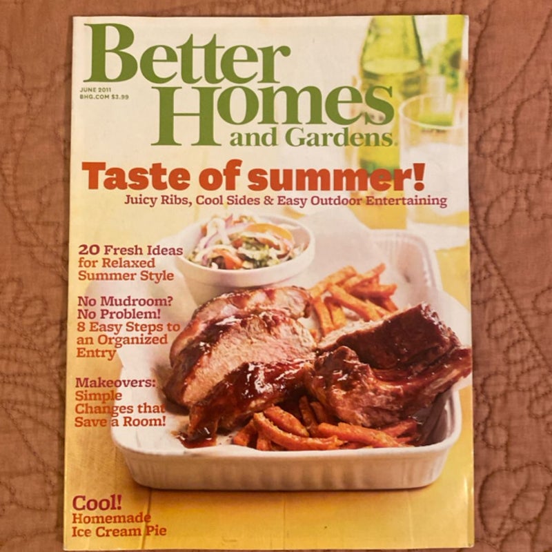 Better Homes and Gardens Magazine (June 2011)