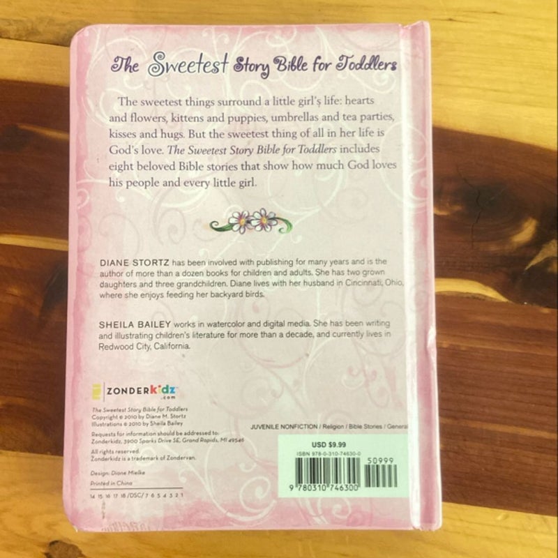 The sweetest story bible for toddlers