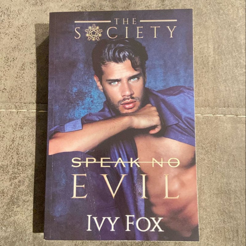 Speak No Evil - Signed Bookplate