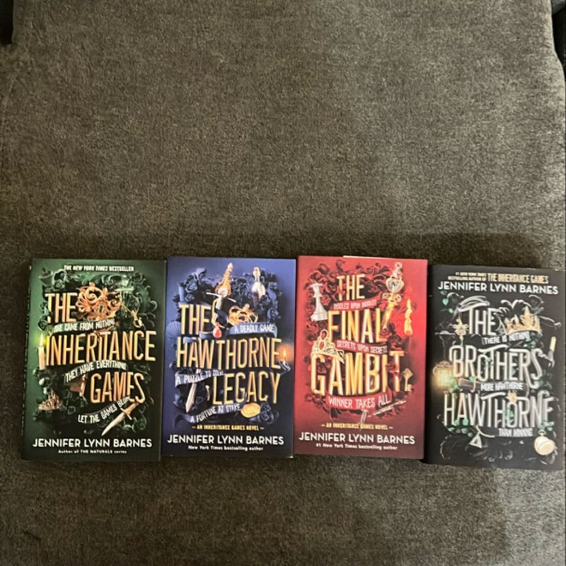 The Inheritance Games Series (4 books) 