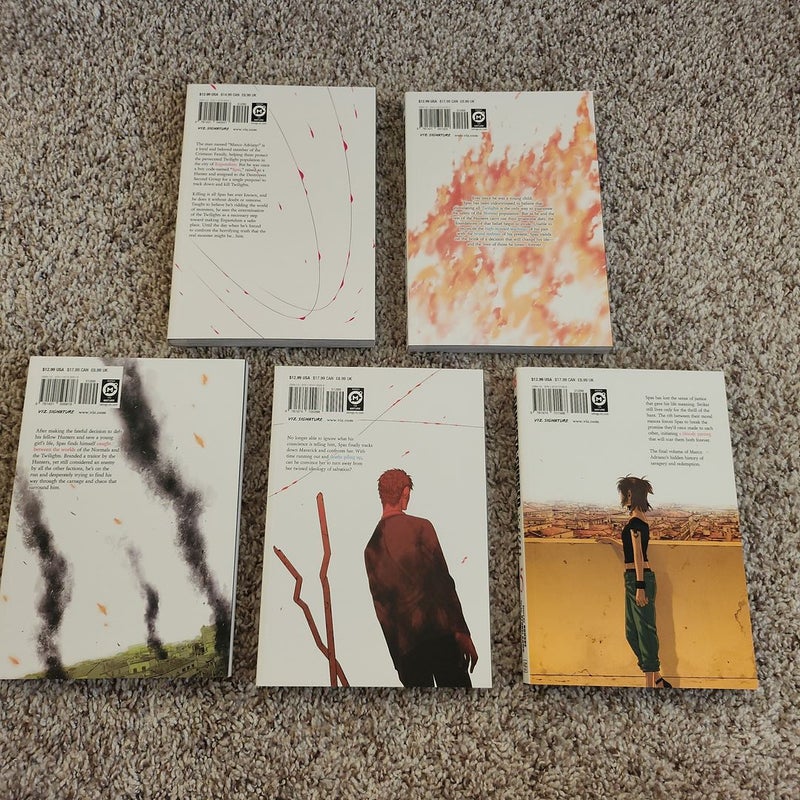Gangsta: Cursed. complete set (1-5)