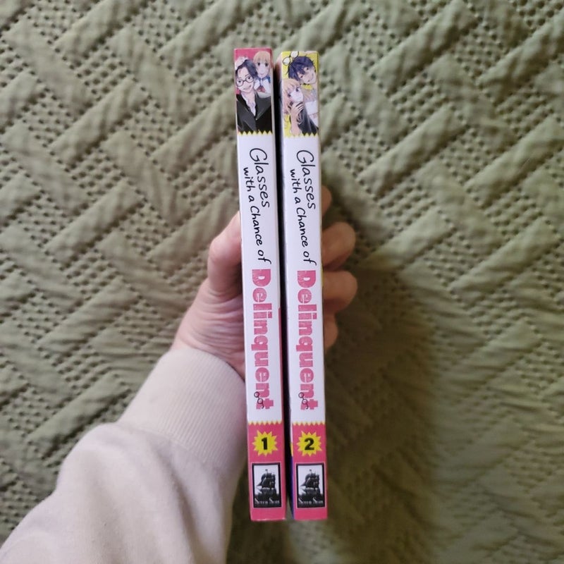 Glasses with a Chance of Delinquent volumes 1 + 2