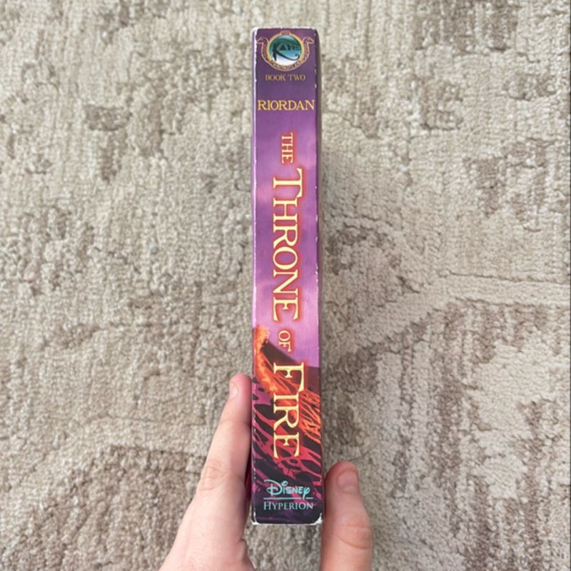 Kane Chronicles, the, Book Two the Throne of Fire