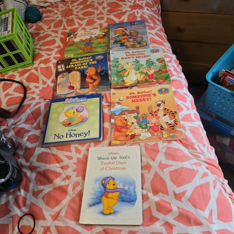 No Honey! And assorted other winnie the pooh books