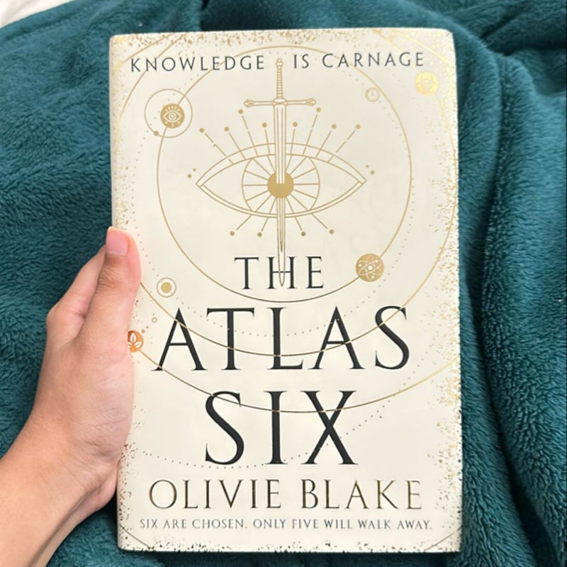 The Atlas Six: the Atlas Book 1 fairyloot edition SIGNED **Please look at description if interested in buying all 3!**