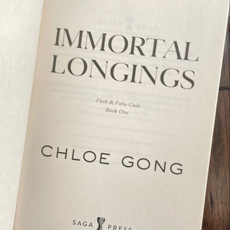 Immortal Longings