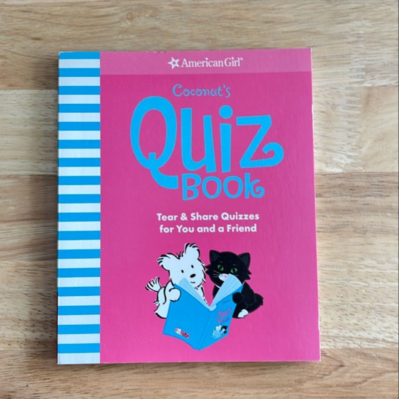 American Girl Coconut Quiz Book