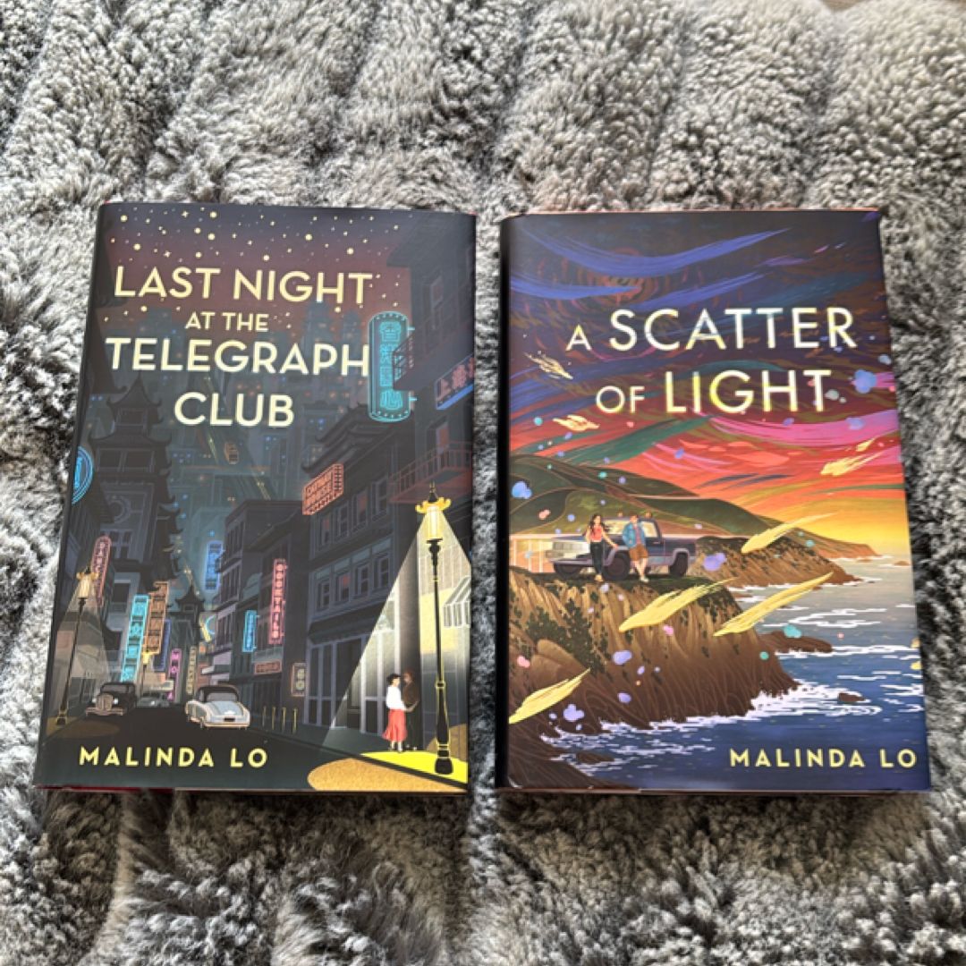 Last Night at the Telegraph Club & A Scatter of Light: Signed