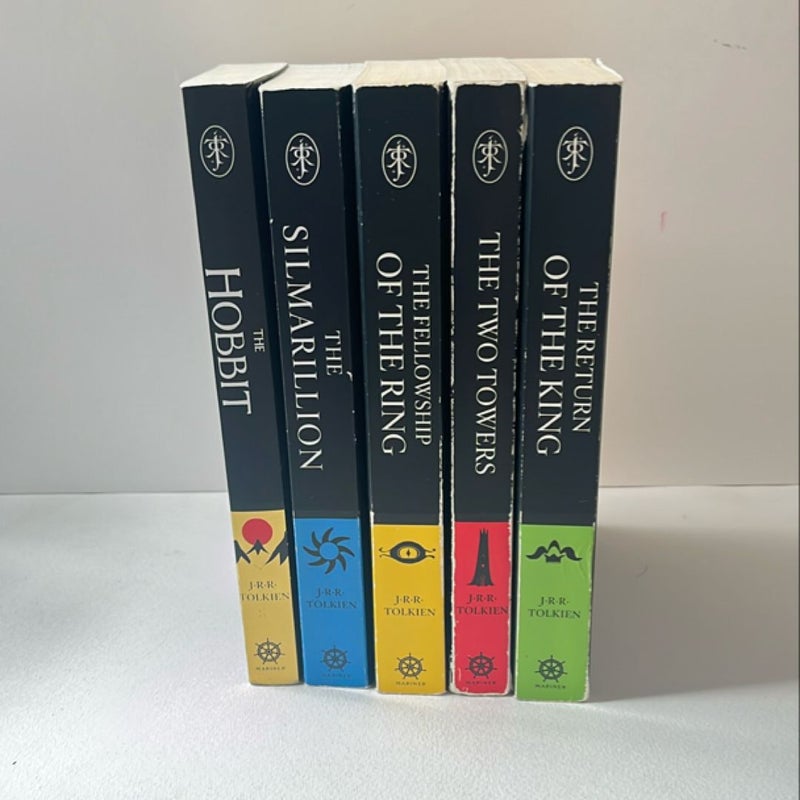 The Fellowship of the Ring (Tolkien book set) 