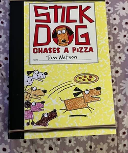 Stick Dog Chases A Pizza 