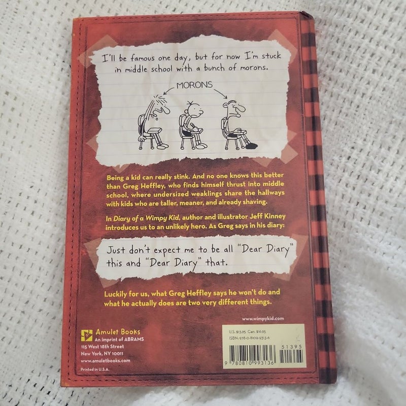 Diary of a Wimpy Kid # 1