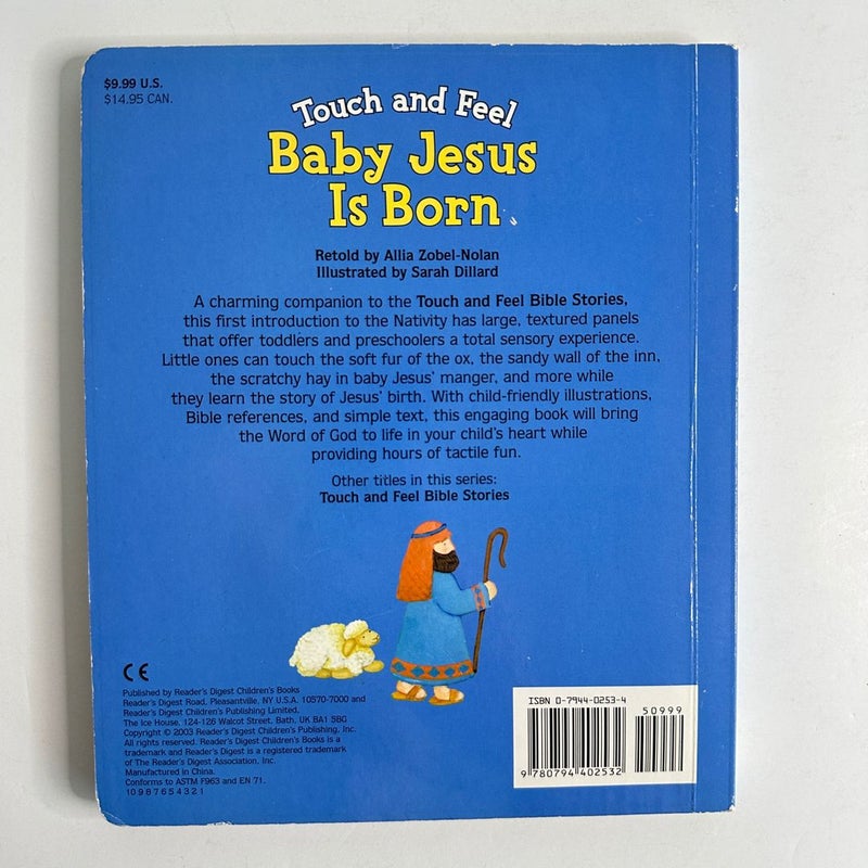 Touch and Feel Baby Jesus is Born