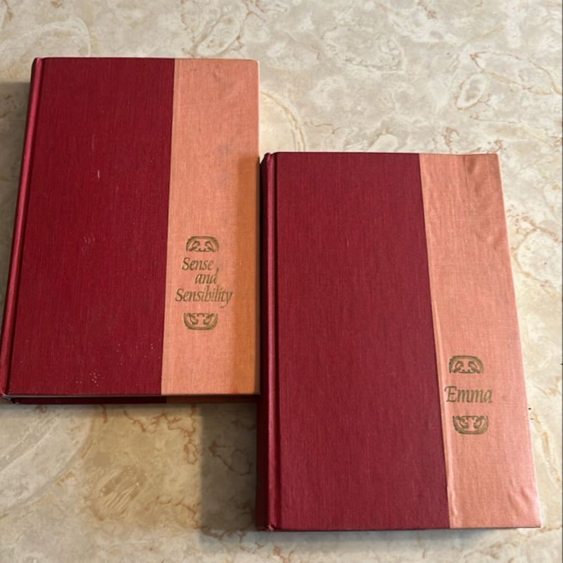 Emma and Sense & Sensibility bundle of books