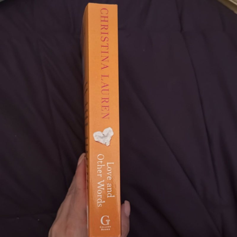Love and Other Words