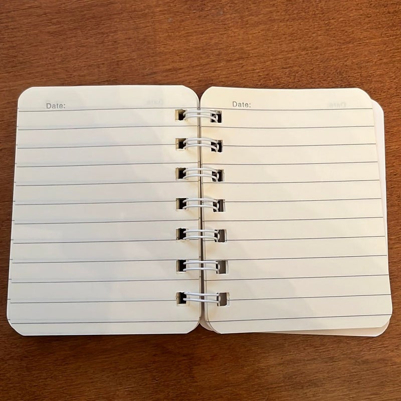 Pocket Size Ringbound Notebook