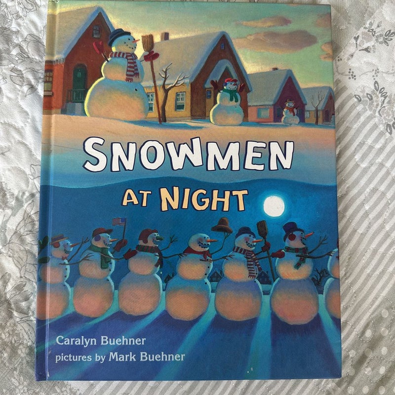 Snowmen at Night