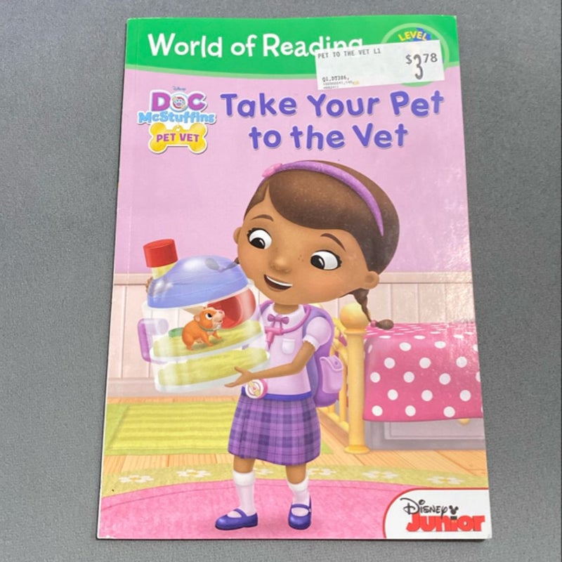 World of Reading: Doc Mcstuffins Take Your Pet to the Vet