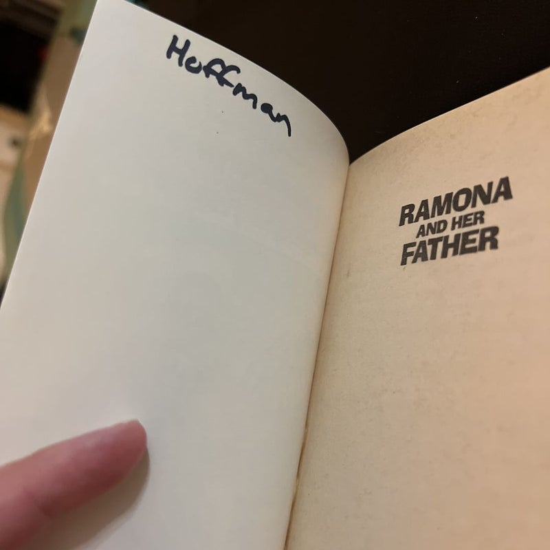 Ramona and Her Father (Vintage 1979)