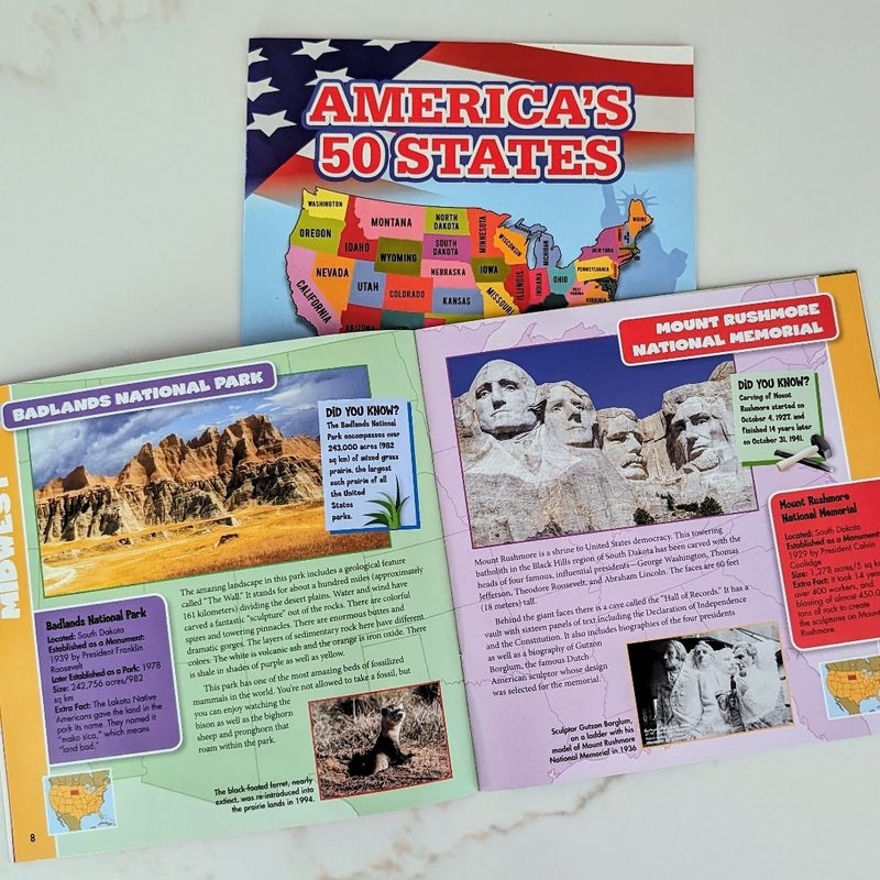 U.S. Geography Bundle of 2 Books