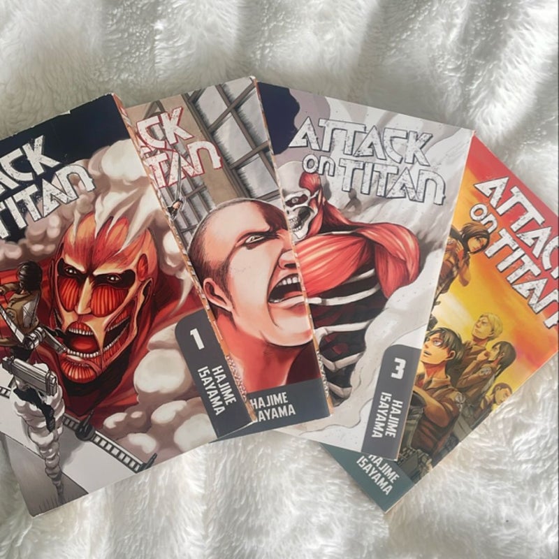 [BUNDLE] Attack on Titan Vols. 1-4 