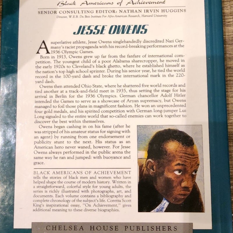 Jesse Owens (Black Americans of Achievement)