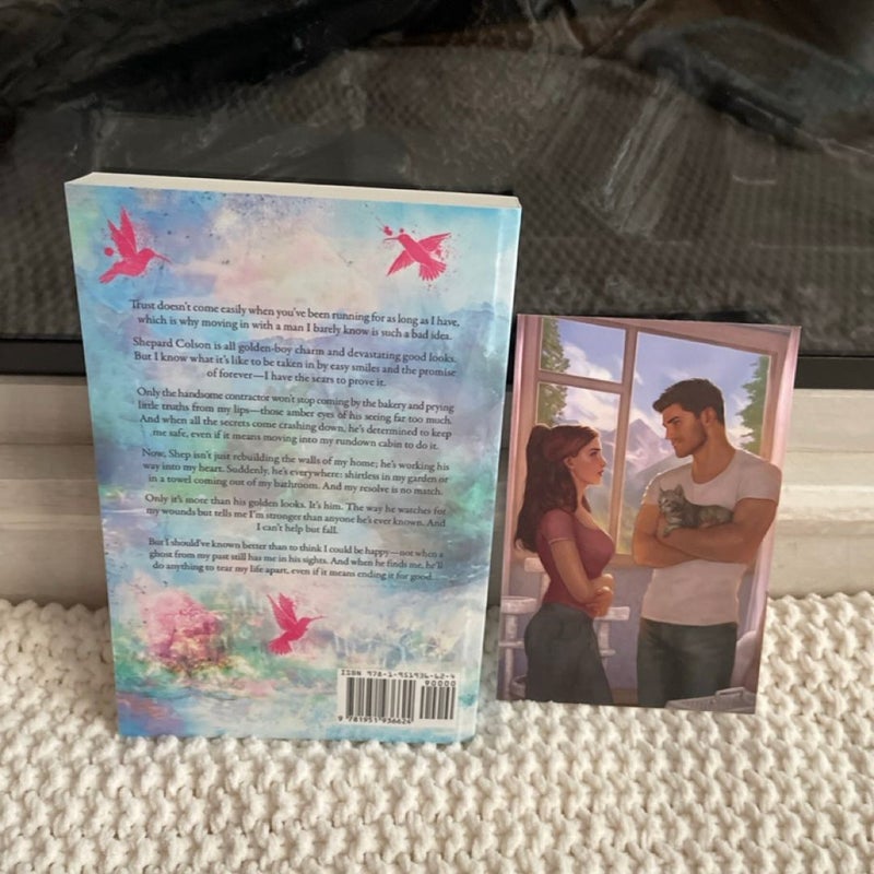 OOP Catherine Cowles indie cover Delicate Escape signed & personalized