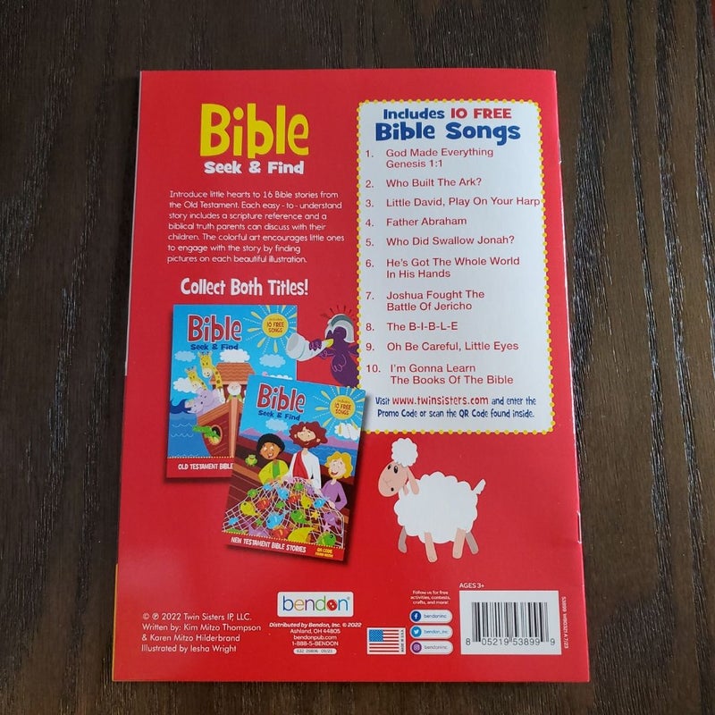 Bible Seek And Find - Old Testament Bible Stories