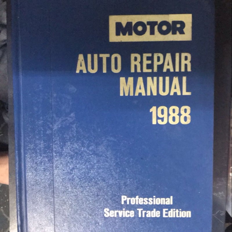 Motor auto repair 1988