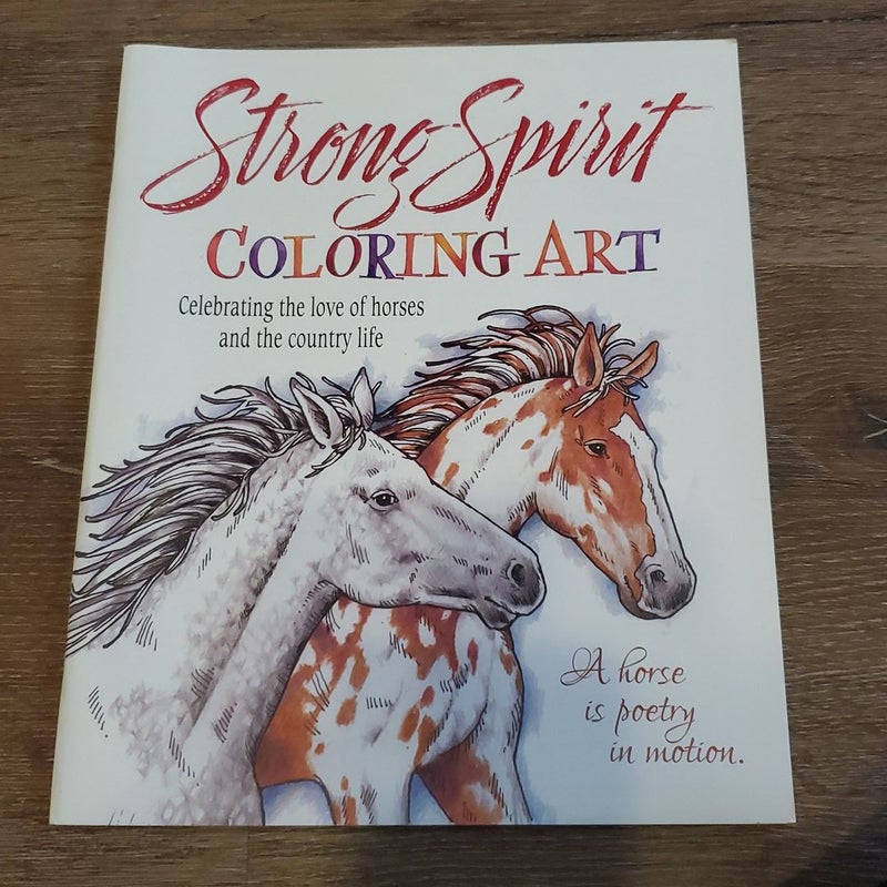 Strong Spirit Coloring Art