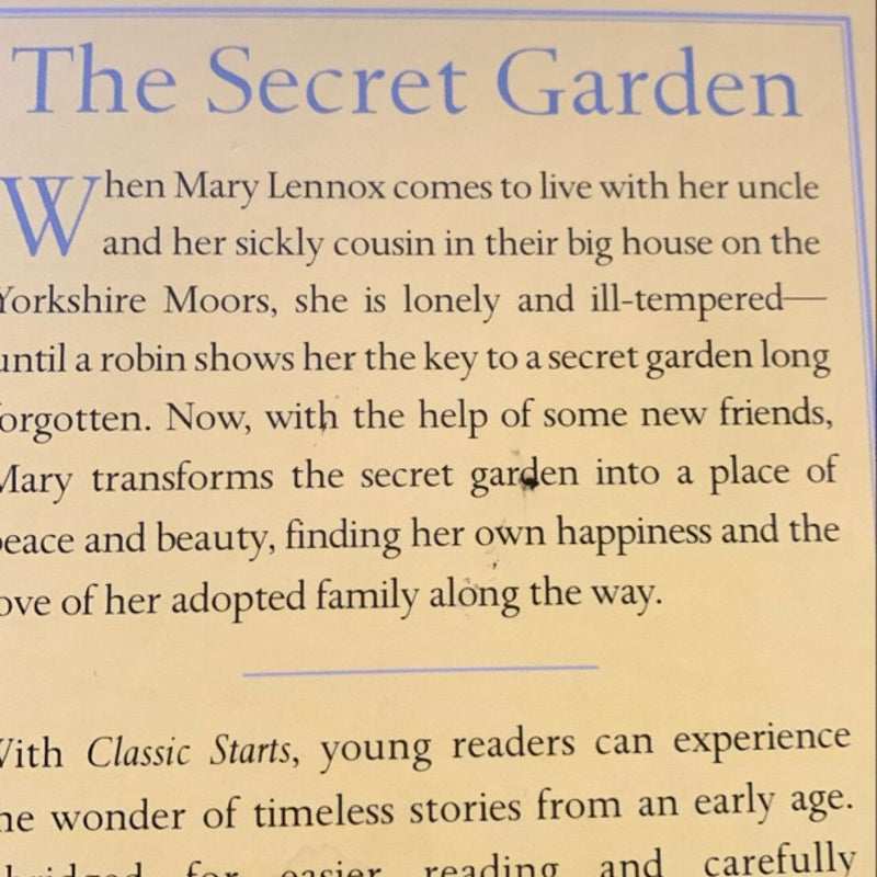 Classic Starts®: the Secret Garden