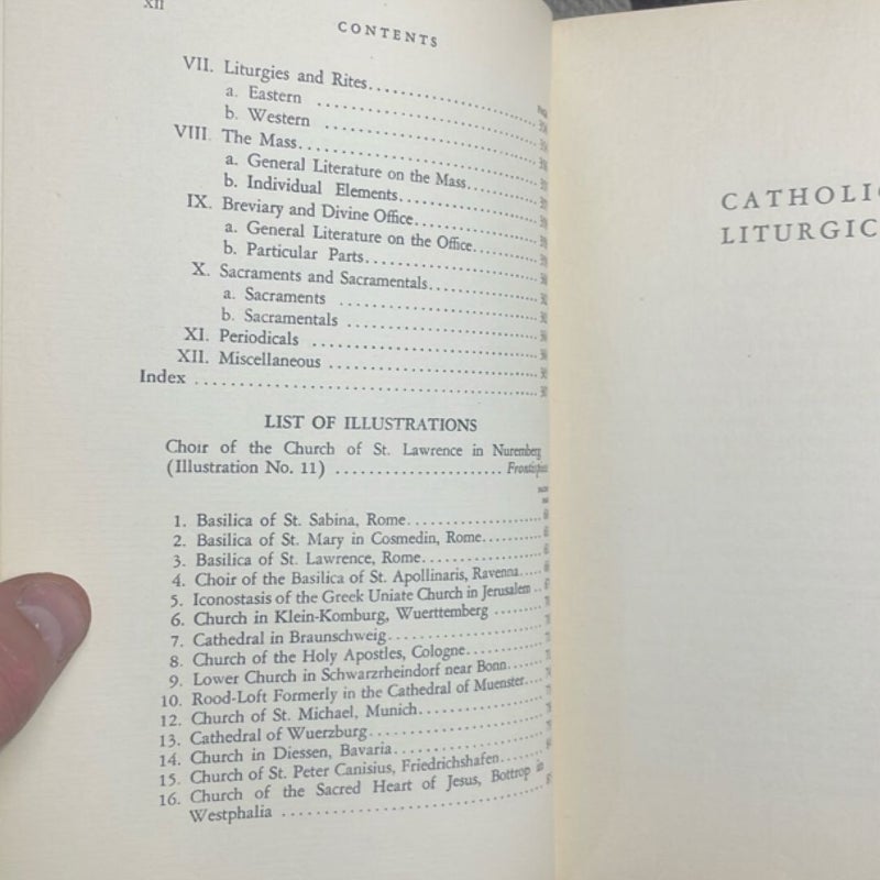 Catholic Liturgics (1951 Revised Edition)