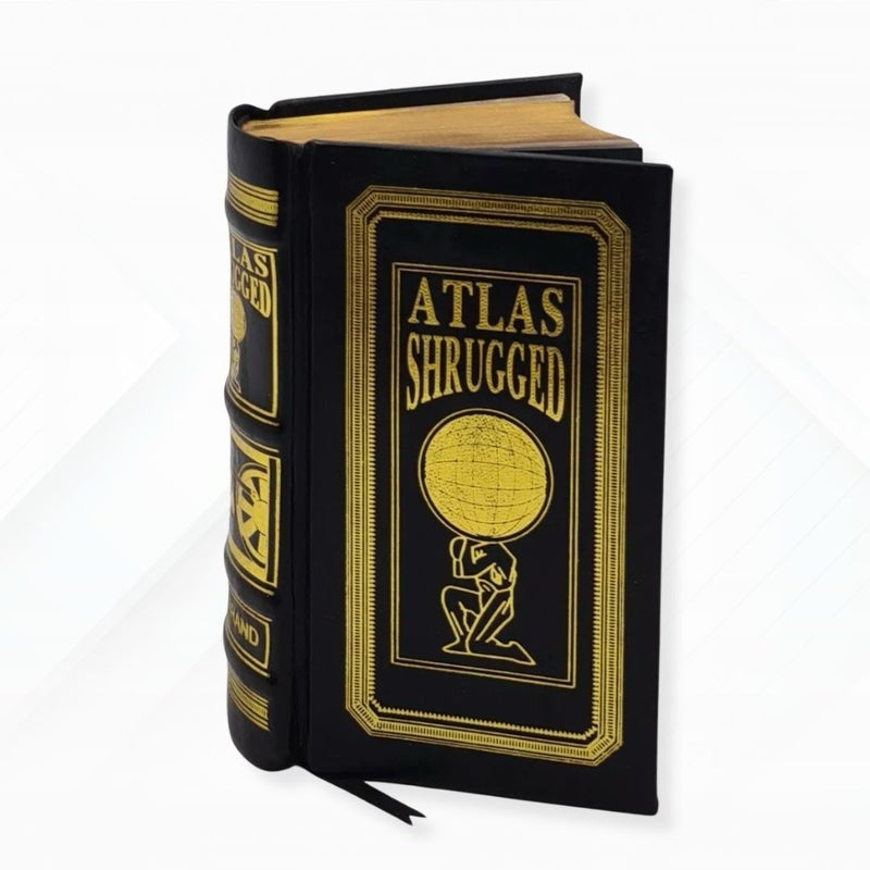 Atlas Shrugged by Ayn Rand [Premium Leather Bound Edition]