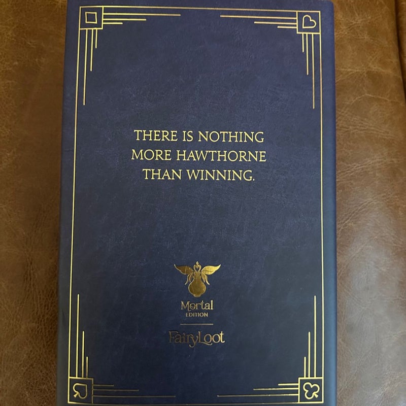 Fairyloot the brothers hawthorne signed edition