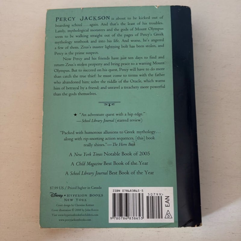 Percy Jackson and the Olympians, Book One the Lightning Thief (Percy Jackson and the Olympians, Book One)