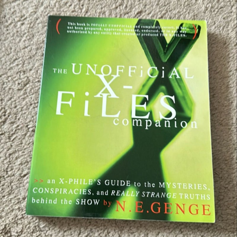 The Unofficial X-Files Companion *pre owned*