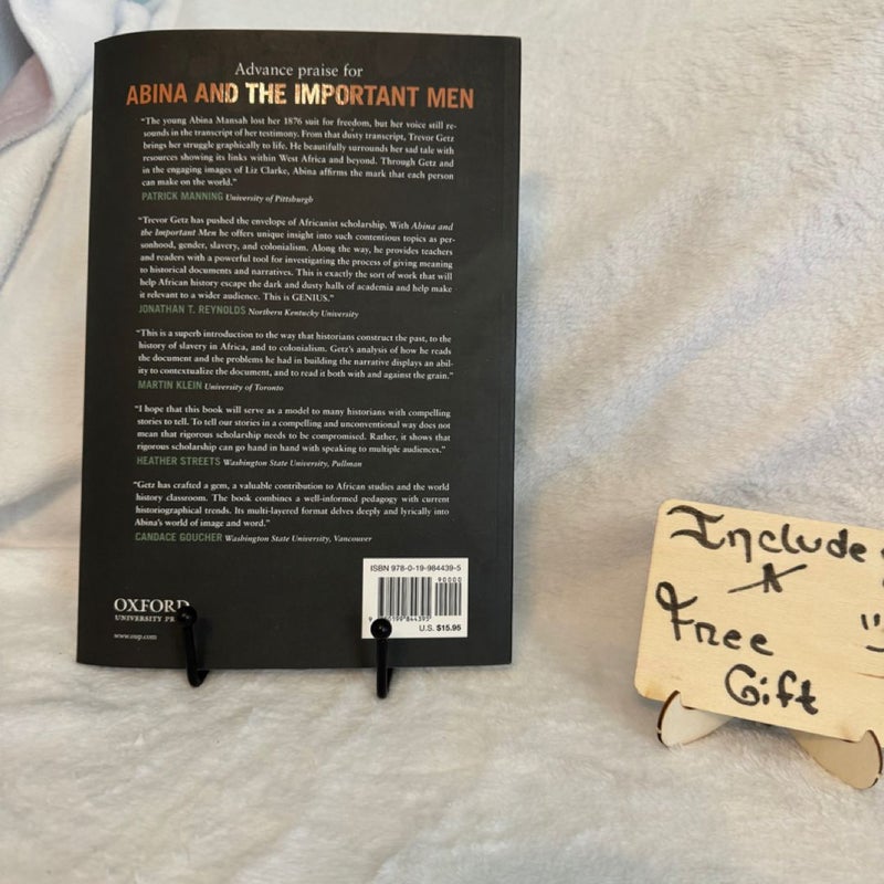 Abina and the Important Men by Trevor R. Getz