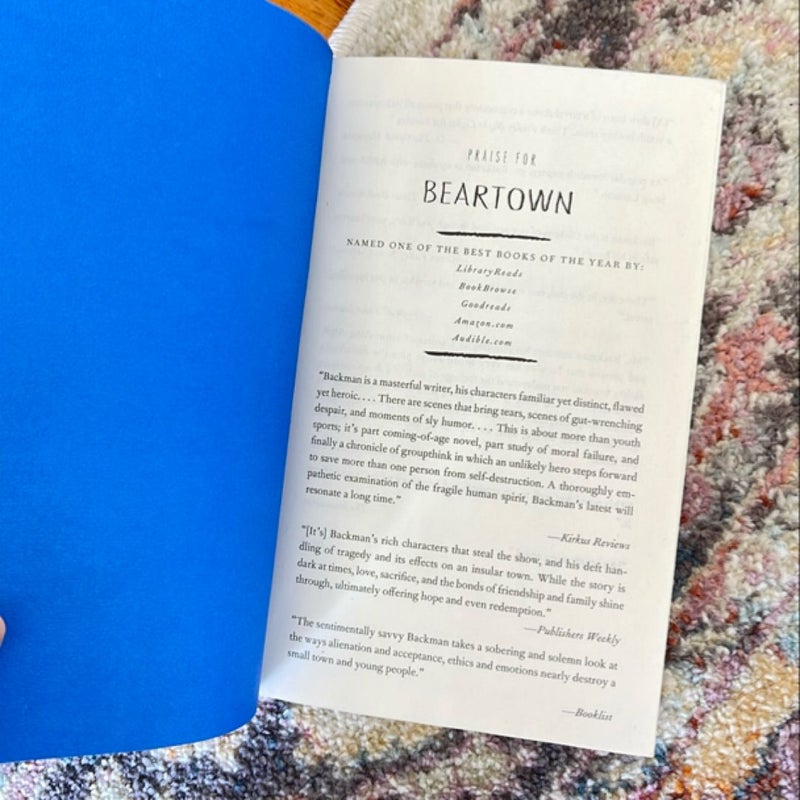 Hand BINDED special edition of Beartown