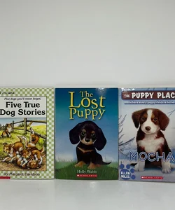 Children’s (3 Book) Puppy Bundle: Five True Dog Stories, The Lost Puppy & The Puppy Place Mocha