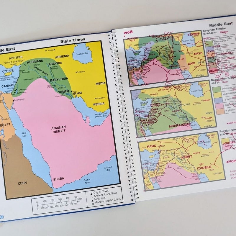Then and Now Bible Maps