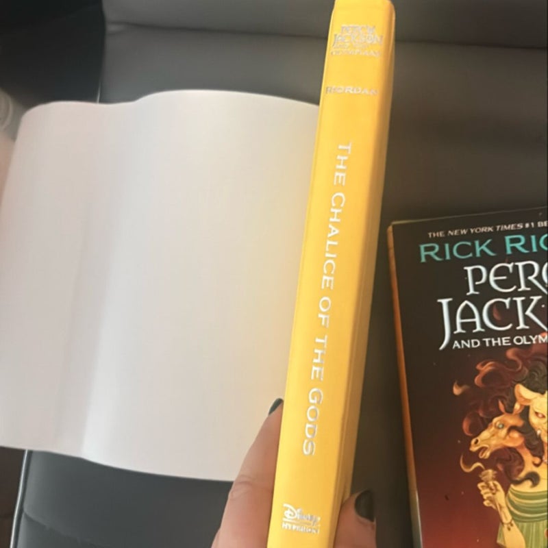 Books 1&2 of Percy Jackson Senior Year Adventures