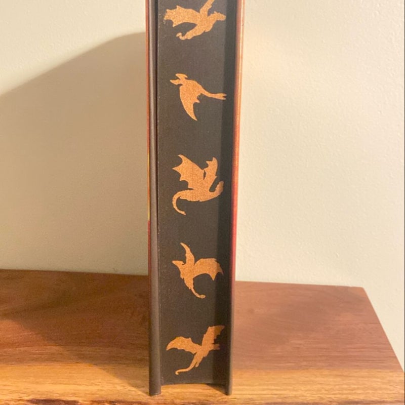 Iron Flame 🔥 First Edition - Custom sprayed dragons 🐉 