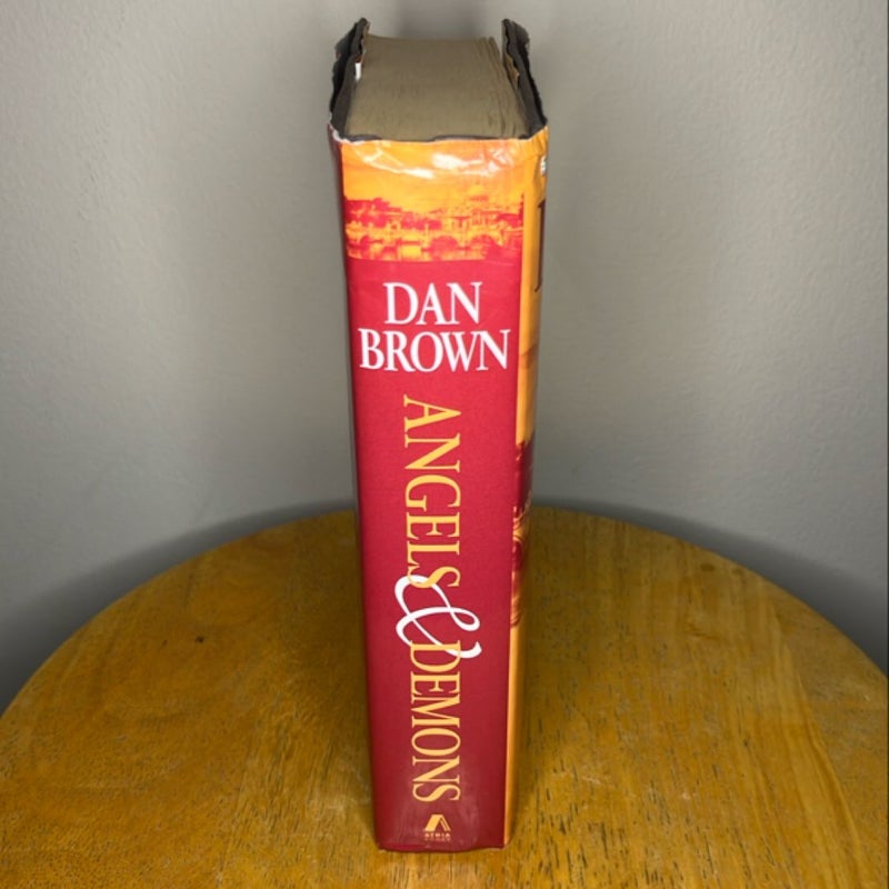 Angels & Demons by Dan Brown – First Edition Hardcover (2003, Atria Books)