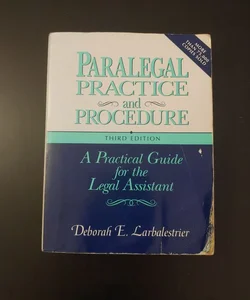 Paralegal Practice and Procedure