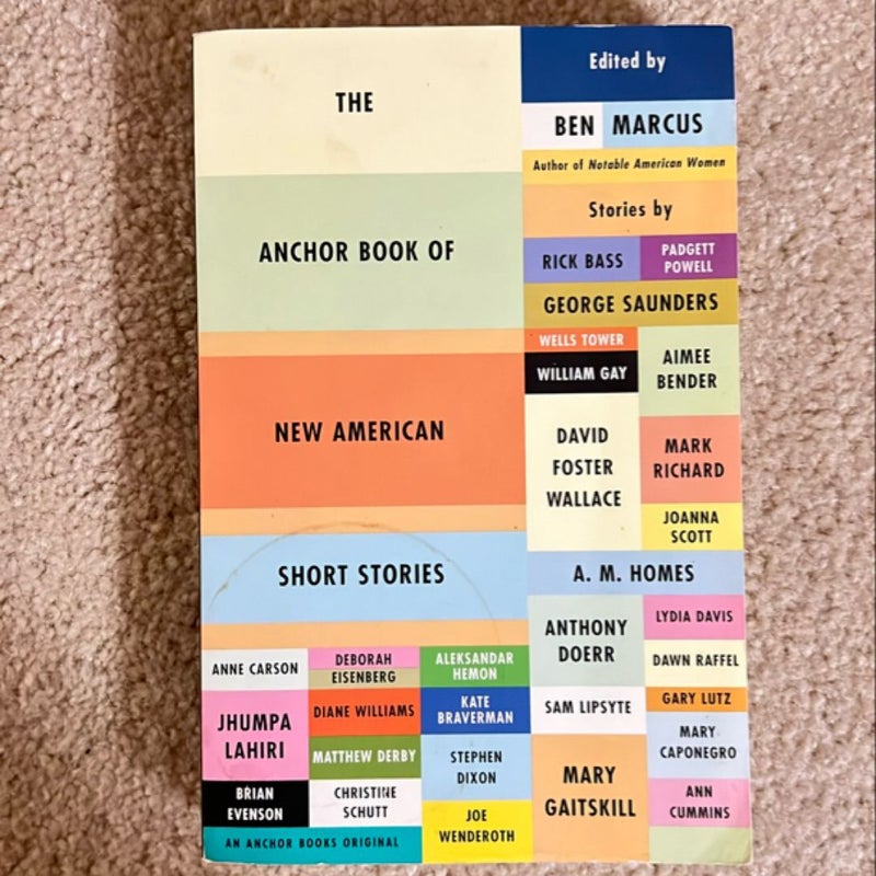 The Anchor Book of New American Short Stories