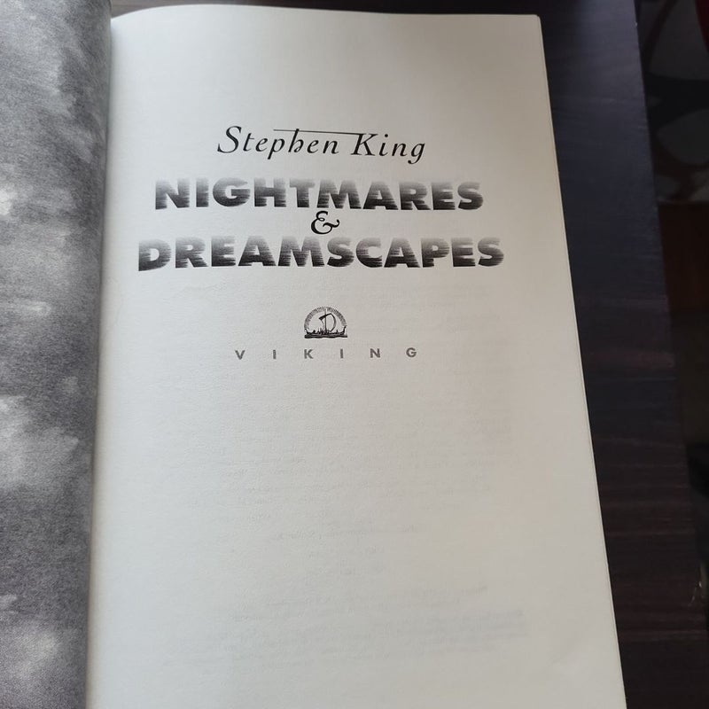 Nightmares and Dreamscapes