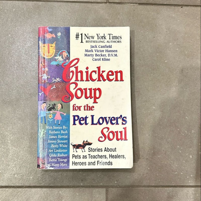 Chicken Soup for the Pet Lover's Soul