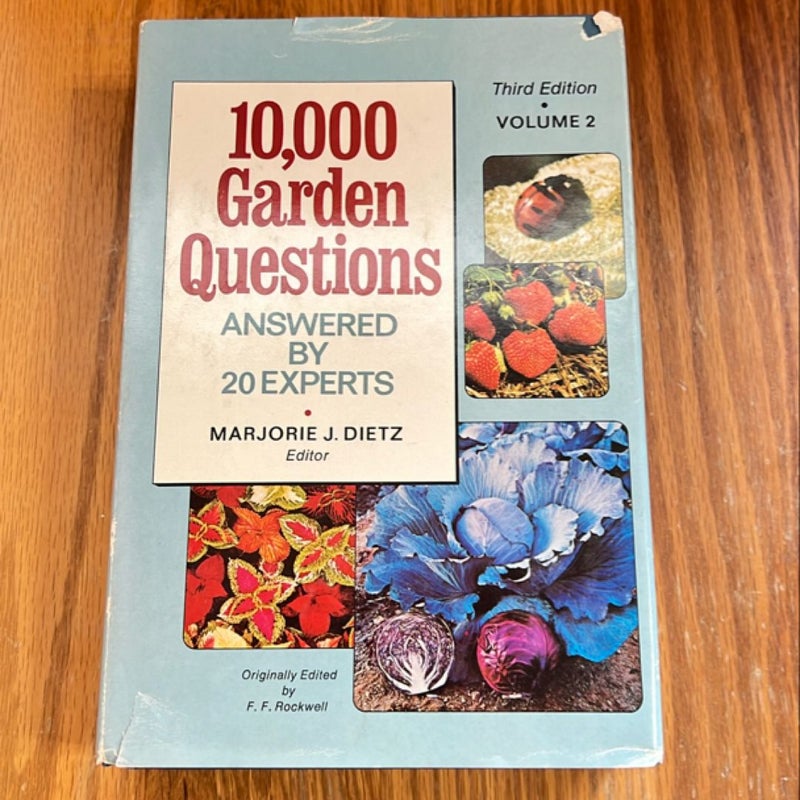 10,000 Garden Questions Answered by 20 Experts