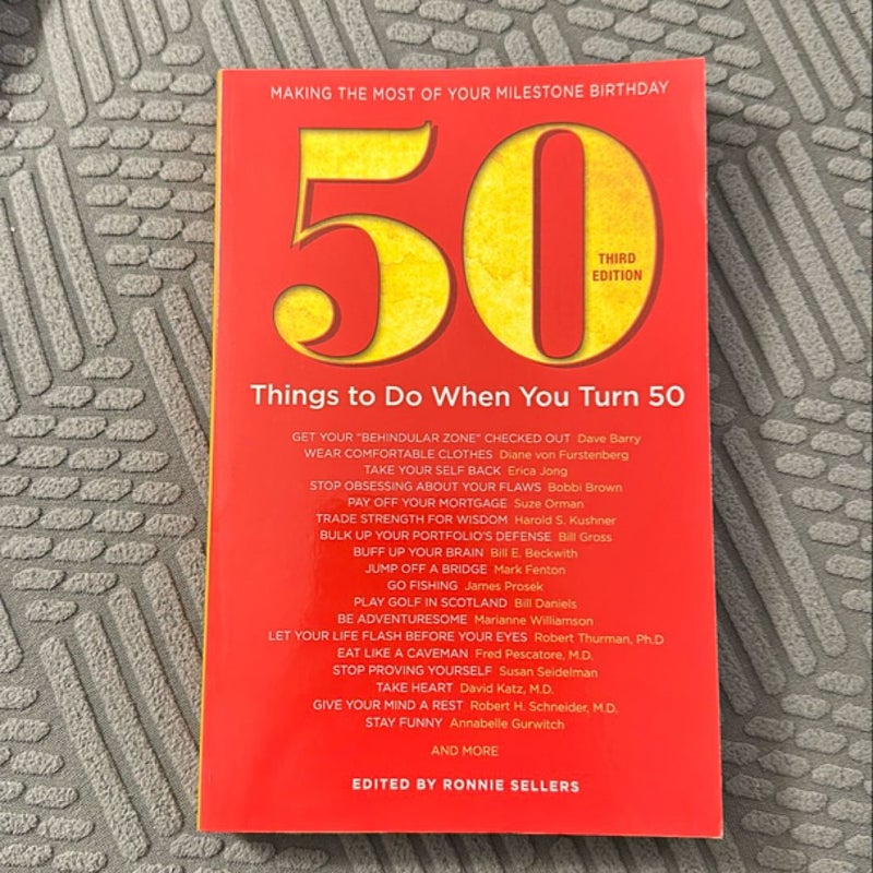 50 Things to Do When You Turn 50