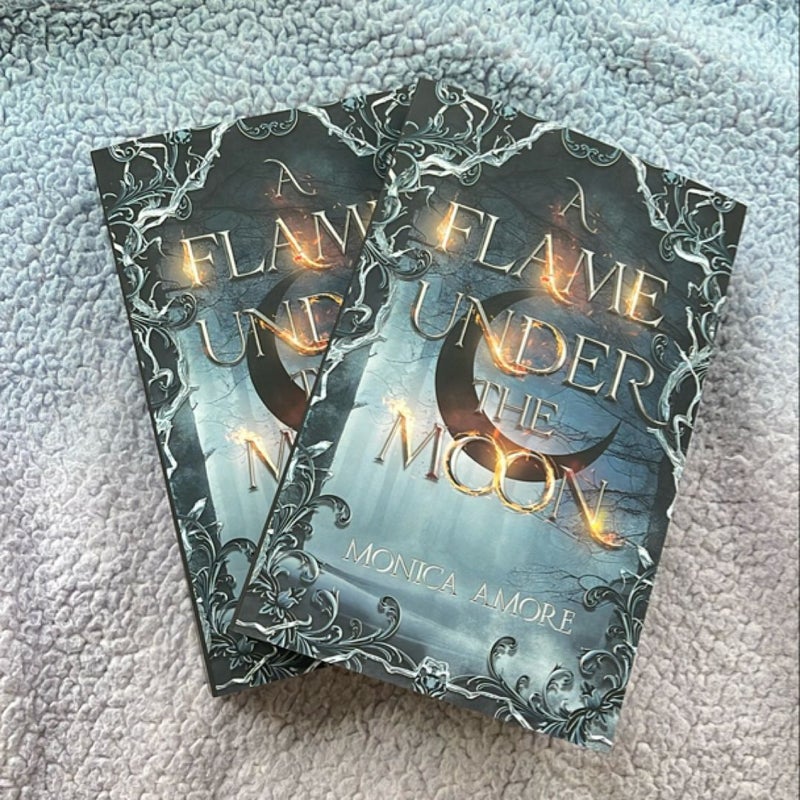 A Flame Under the Moon: ✨MISPRINT✨ Unsigned author copy Romantasy 1 Book